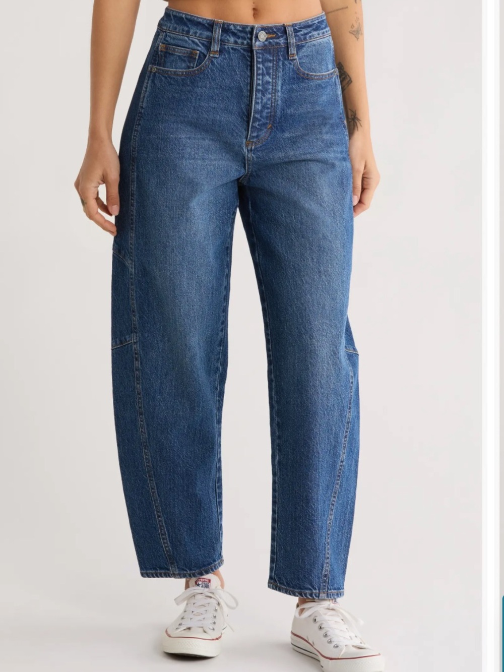 Habitual Women's Blue Boyfriend Jeans